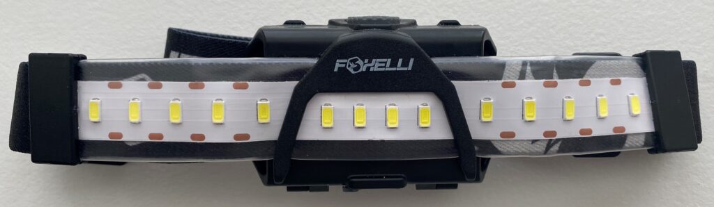 FOXELLI rechargeable LED headlamp
Portable lighting