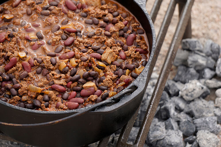 Dutch oven chili